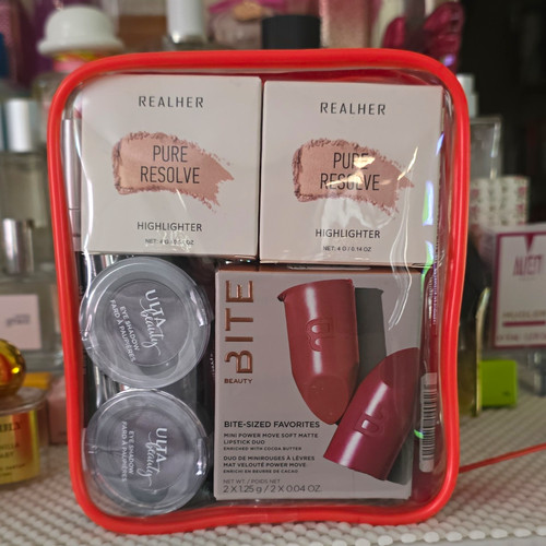 Assorted cosmetic bag - cosmetic,